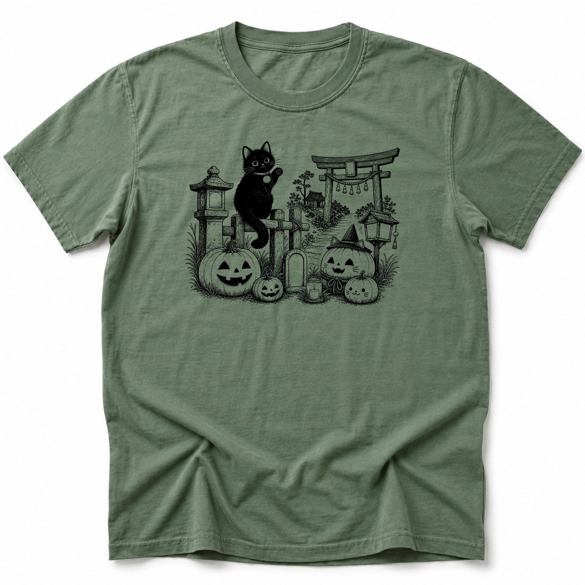 Black Cat Site T-Shirt Moss / S 21482552070710746559 T-Shirt