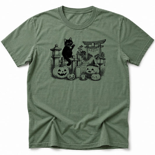 Black Cat Site T-Shirt Moss / S 21482552070710746559 T-Shirt