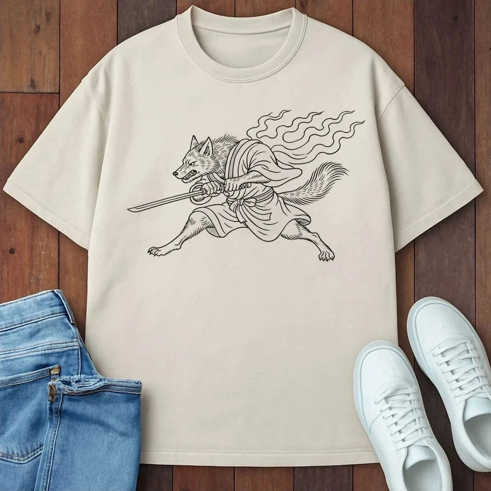 Bladebound Howl T-Shirt Ivory / S 27366060471978084728 T-Shirt