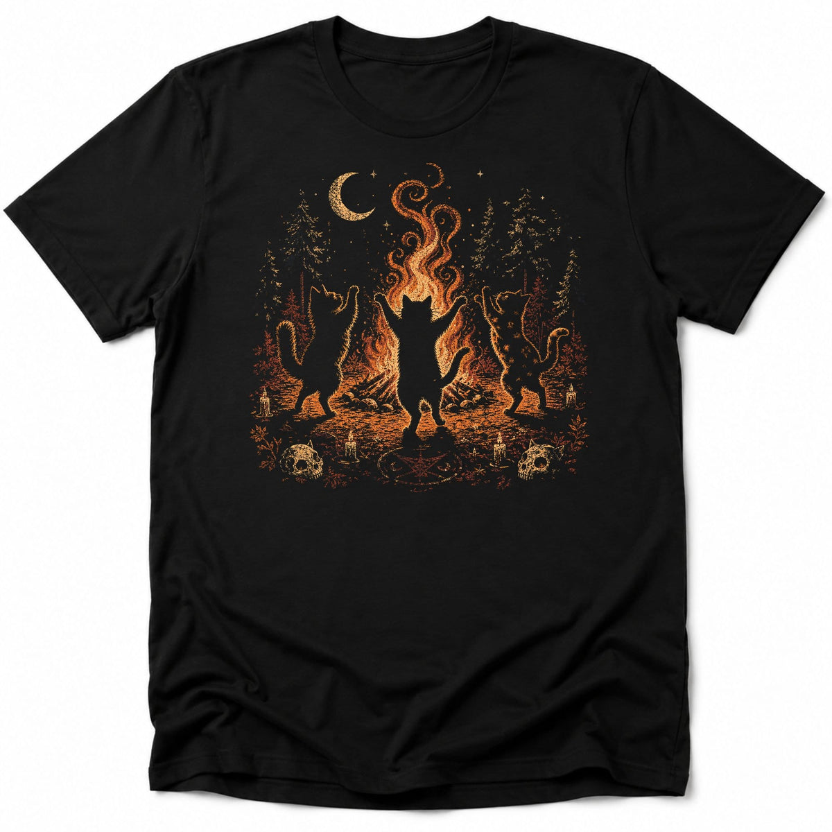 Bonfire Waltz Everyday Softstyle Tee S / Black 33495171816346529114 T-Shirt