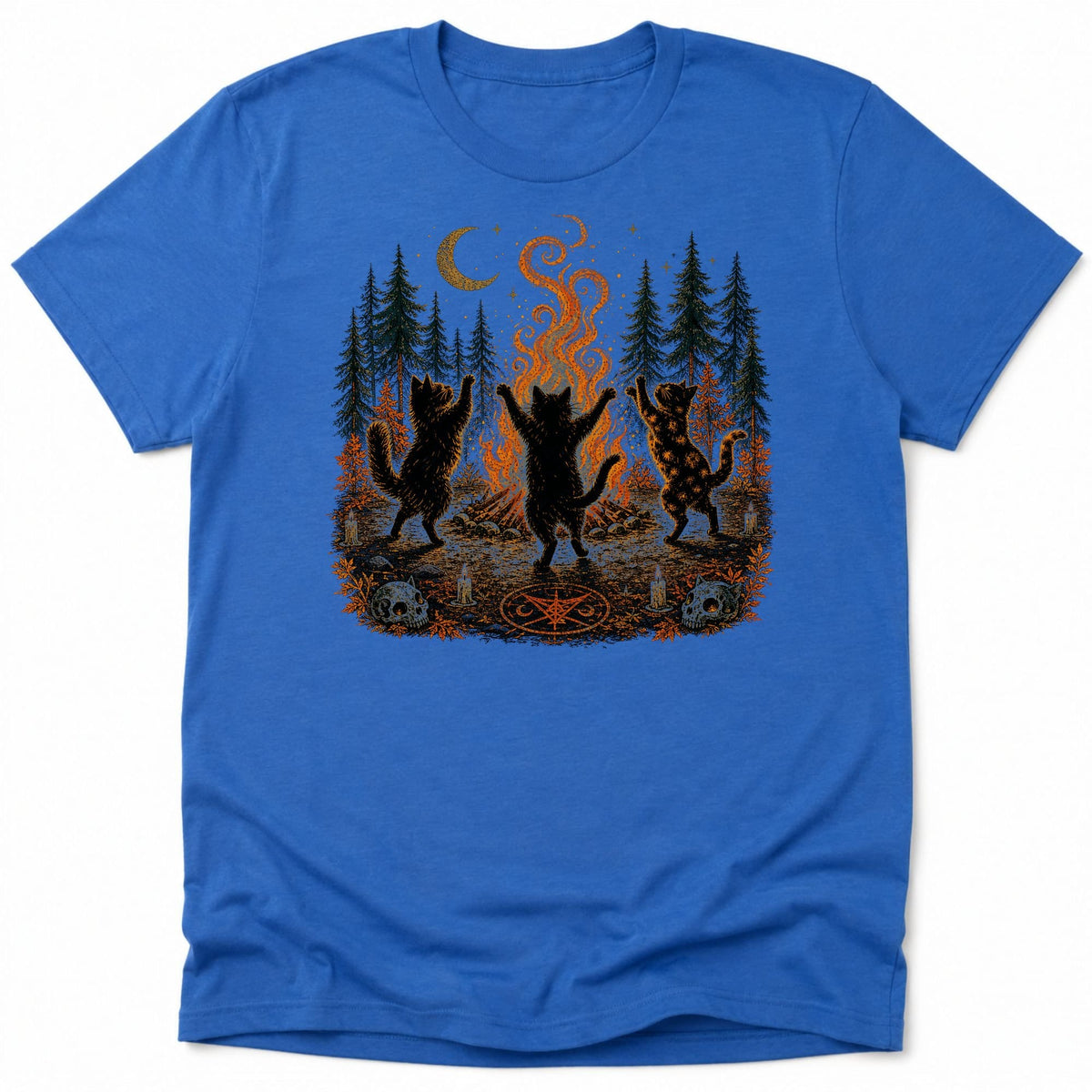 Bonfire Waltz Everyday Softstyle Tee S / Heather Royal 25867269683726714506 T-Shirt