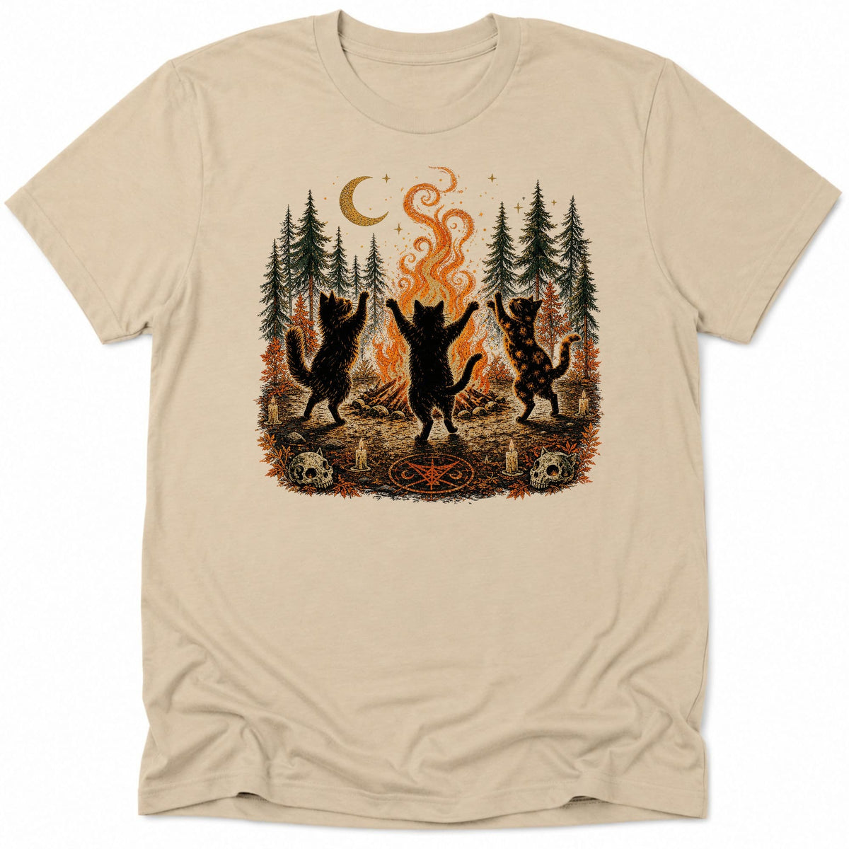 Bonfire Waltz Everyday Softstyle Tee S / Sand 15505488793732949321 T-Shirt