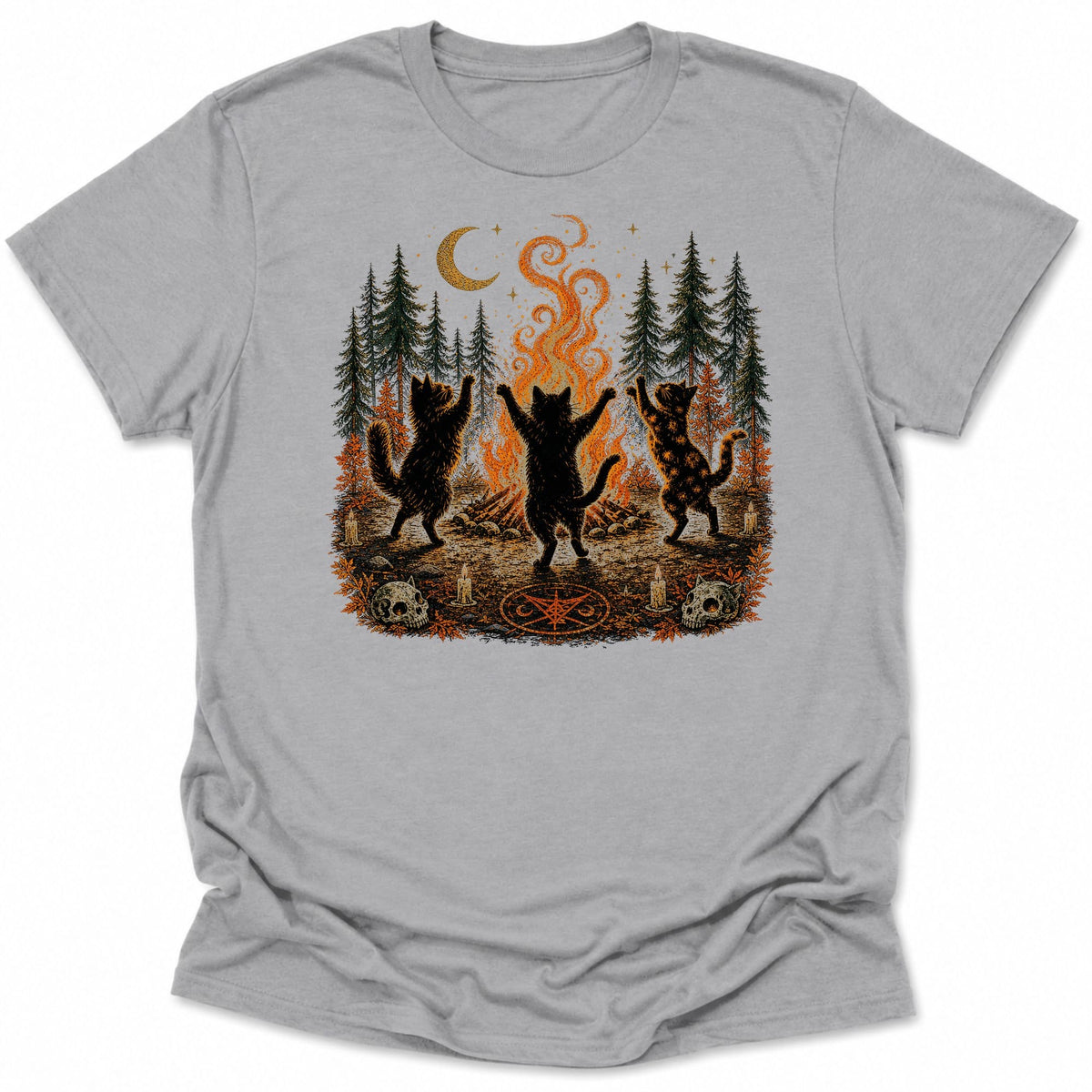 Bonfire Waltz Everyday Softstyle Tee S / Sport Grey 16378894387199862805 T-Shirt