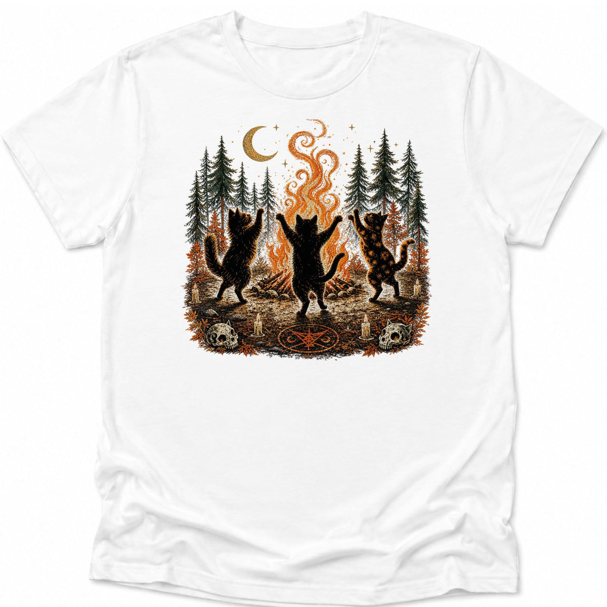 Bonfire Waltz Everyday Softstyle Tee S / White 25833886926468212585 T-Shirt