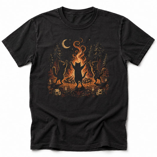 Bonfire Waltz T-Shirt Black / S 10336474919629851076 T-Shirt