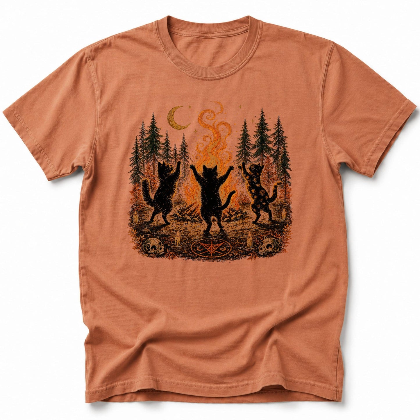 Bonfire Waltz T-Shirt Yam / S 22037256971296146391 T-Shirt