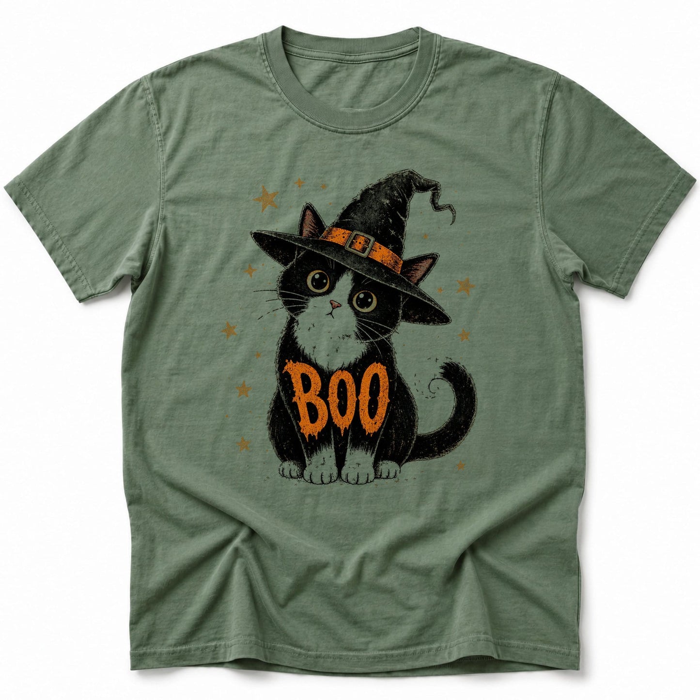 Boo Cat T-Shirt Moss / S 27143715984731154751 T-Shirt