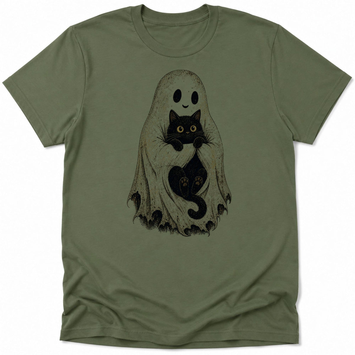 Boo Friends Everyday Softstyle Tee Military Green / M 59124690122919238054 T-Shirt
