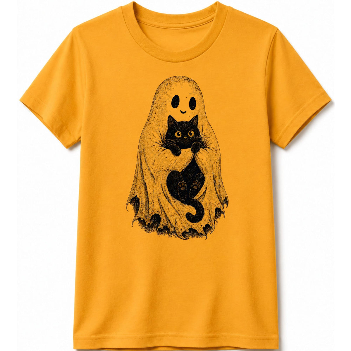 Boo Friends Kids Tee Gold / S 36583527478850741509 Kids clothes