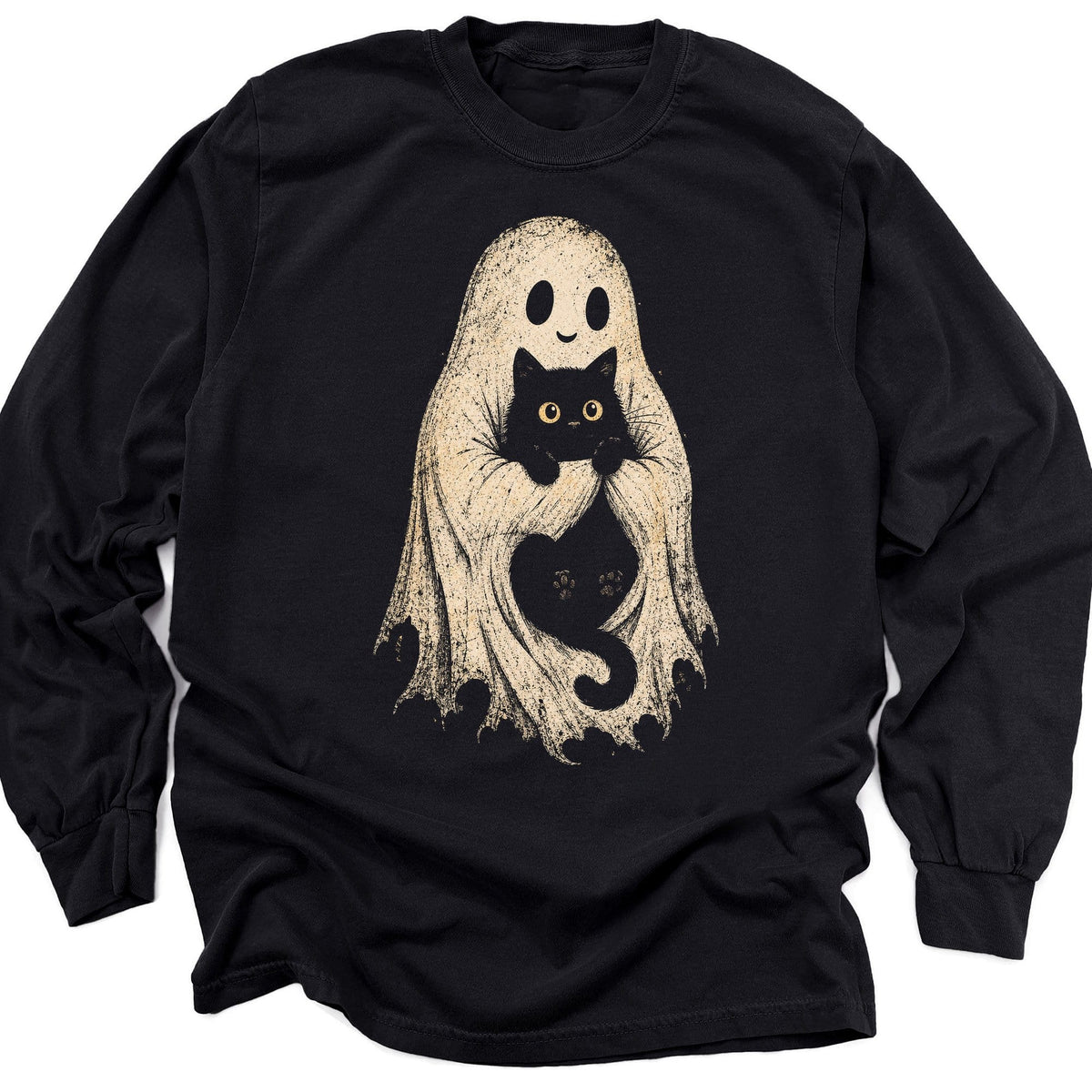 Boo Friends Long Sleeve Black / M 22638585477621858613 Long-sleeve