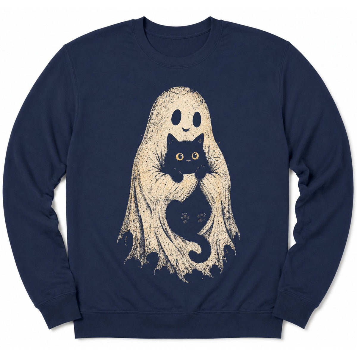 Boo Friends Sweatshirt Navy / S 80698932586008818772 Sweatshirt