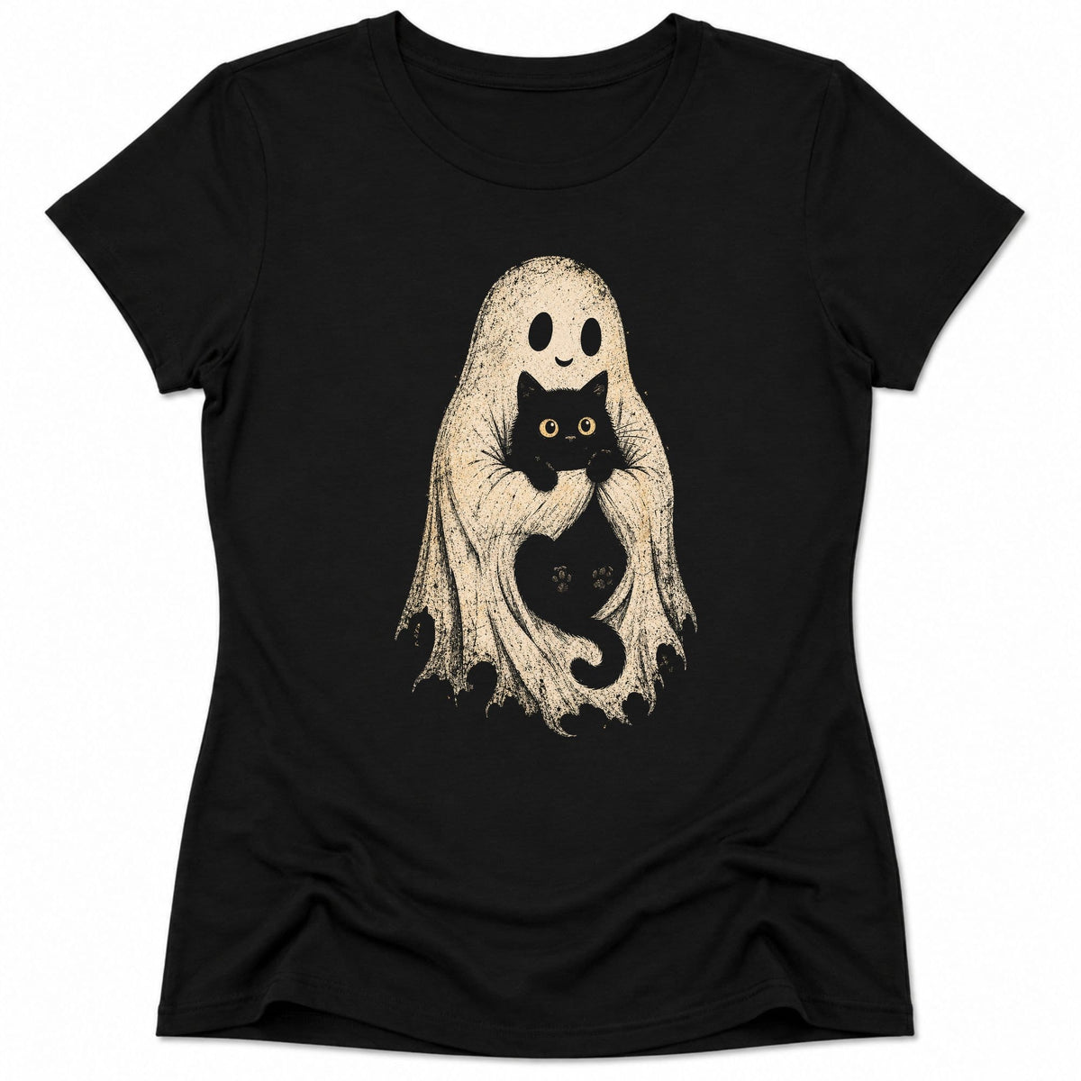 Boo Friends Womens Tee Black / S 22089089807877956252 T-Shirt