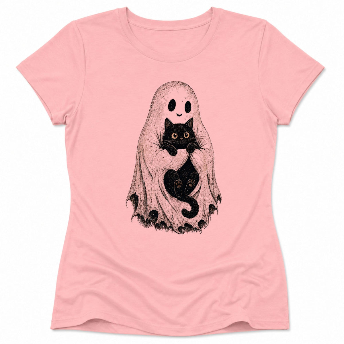 Boo Friends Womens Tee Pink / S 15352548072258543934 T-Shirt