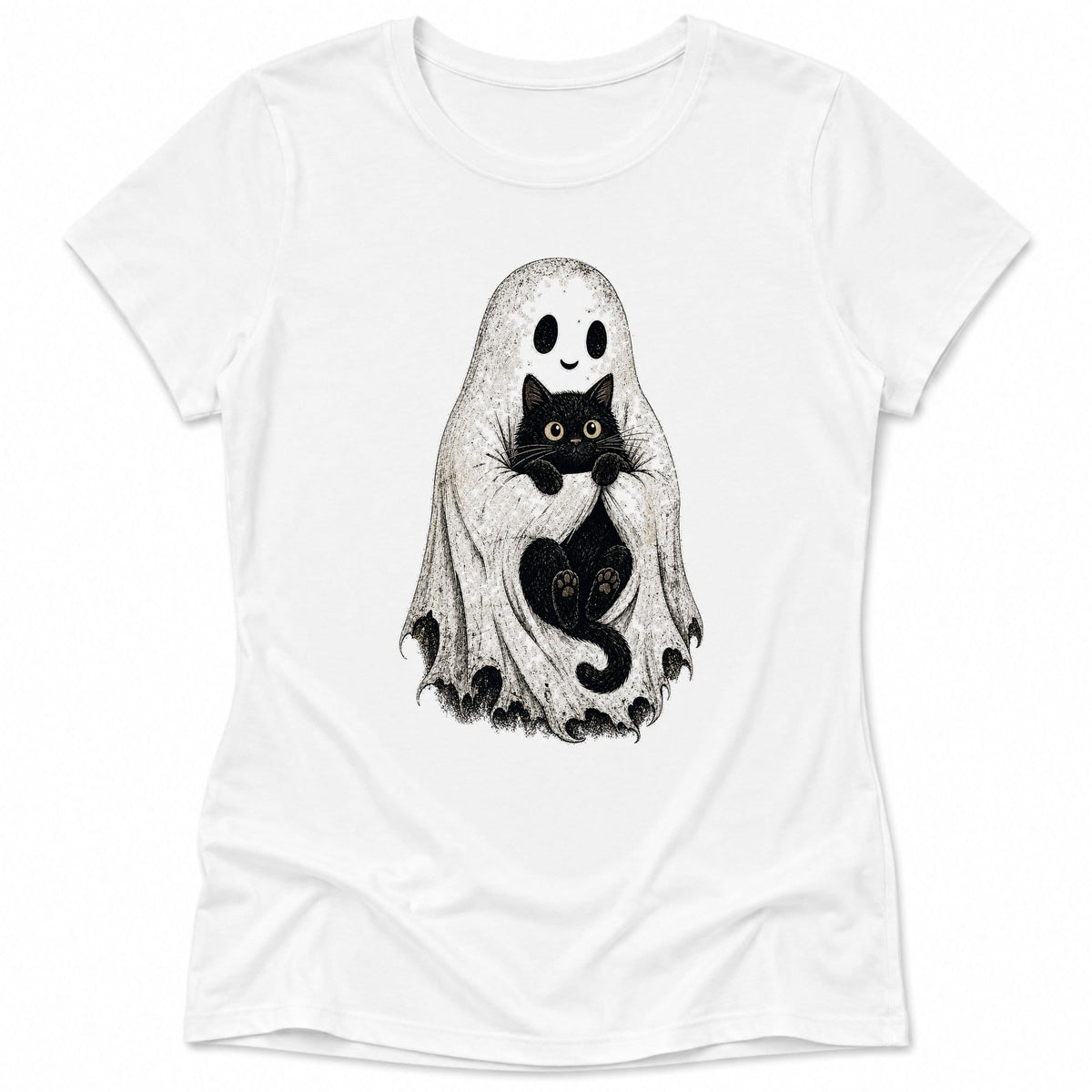 Boo Friends Womens Tee White / S 33102527710671382001 T-Shirt