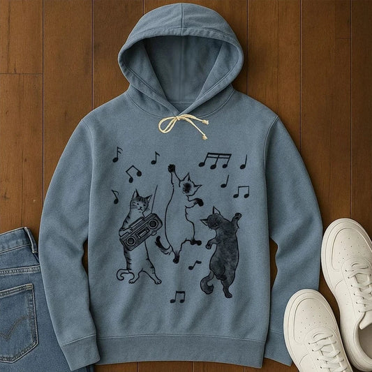 Boogie Meow Hoodie Blue Jean / S 11076848909113119365 Hoodie