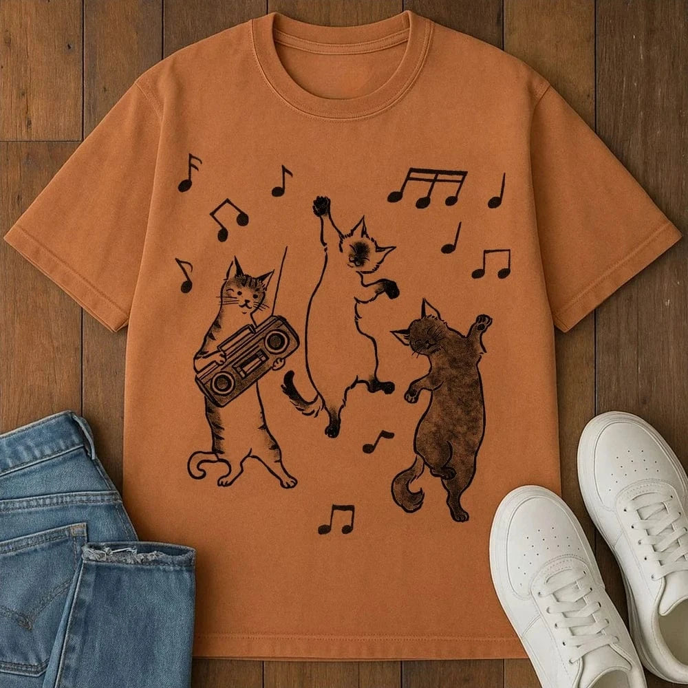 Boogie Meow T-Shirt Yam / S 25428152117137821729 T-Shirt