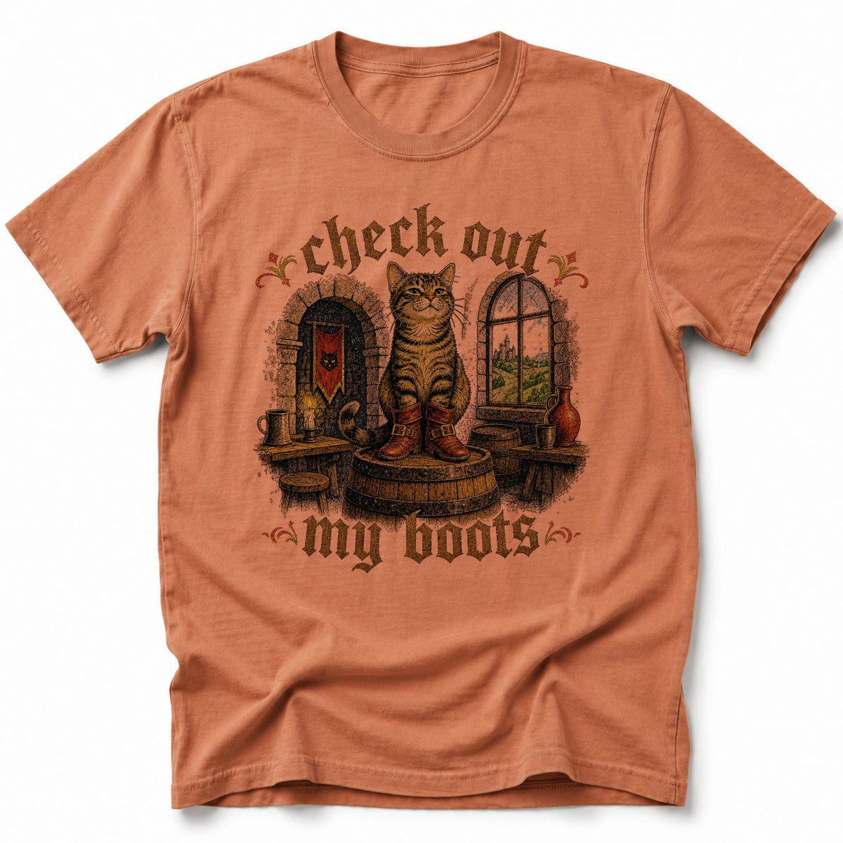 Booted Chairmate T-Shirt Yam / S 27608913481456737998 T-Shirt