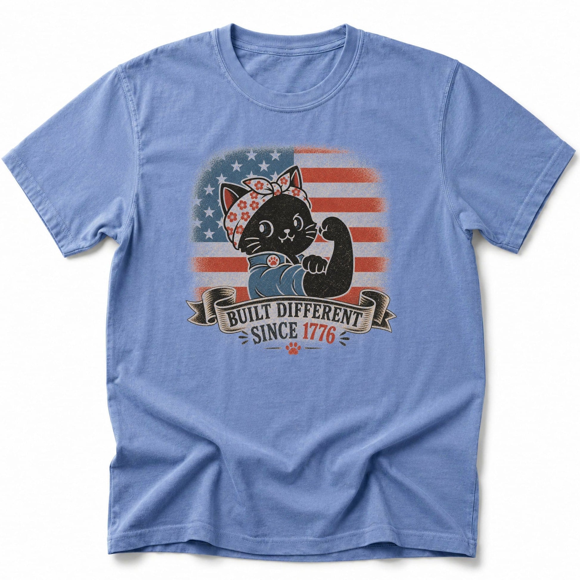 Built Different 1776 T-Shirt Blue Jean / S 31803598901815116901 T-Shirt