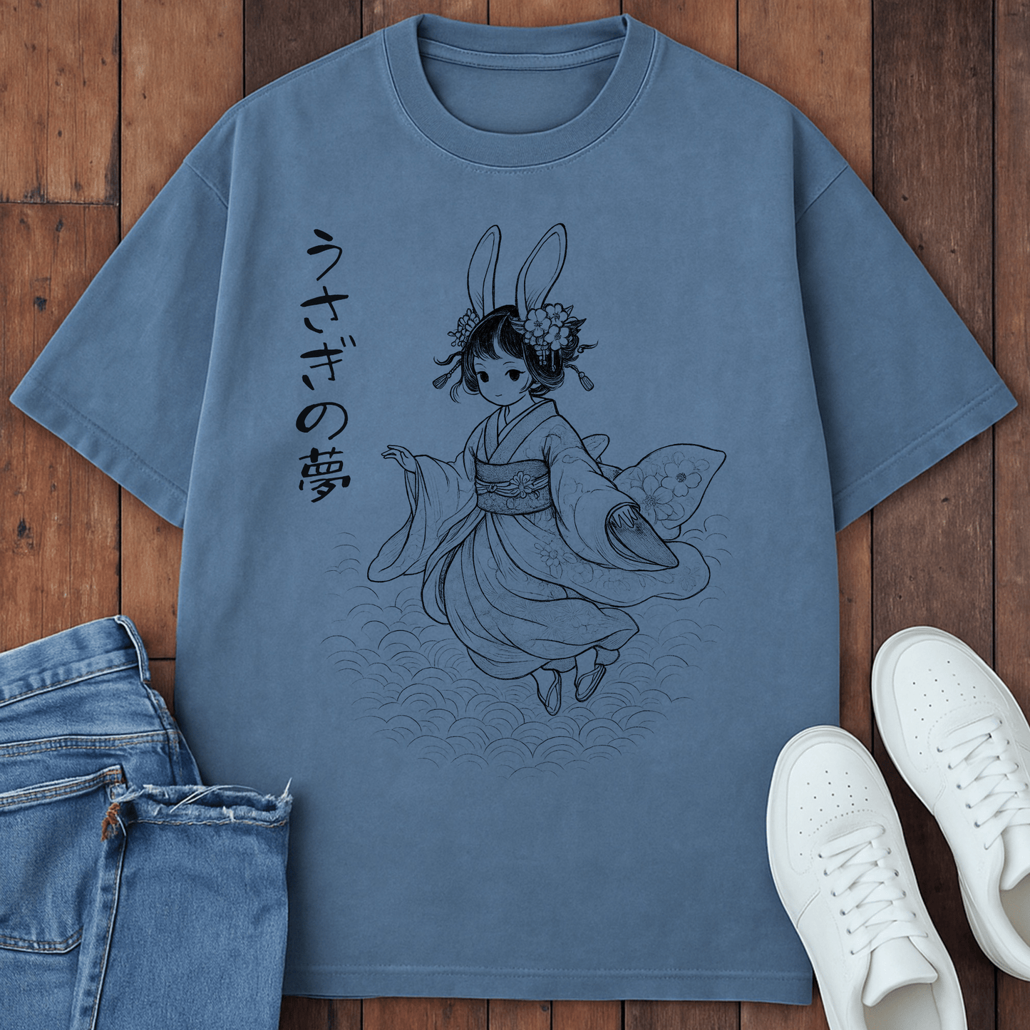 Bunny Dream T-Shirt Blue Jean / S 23599647698284507178 T-Shirt