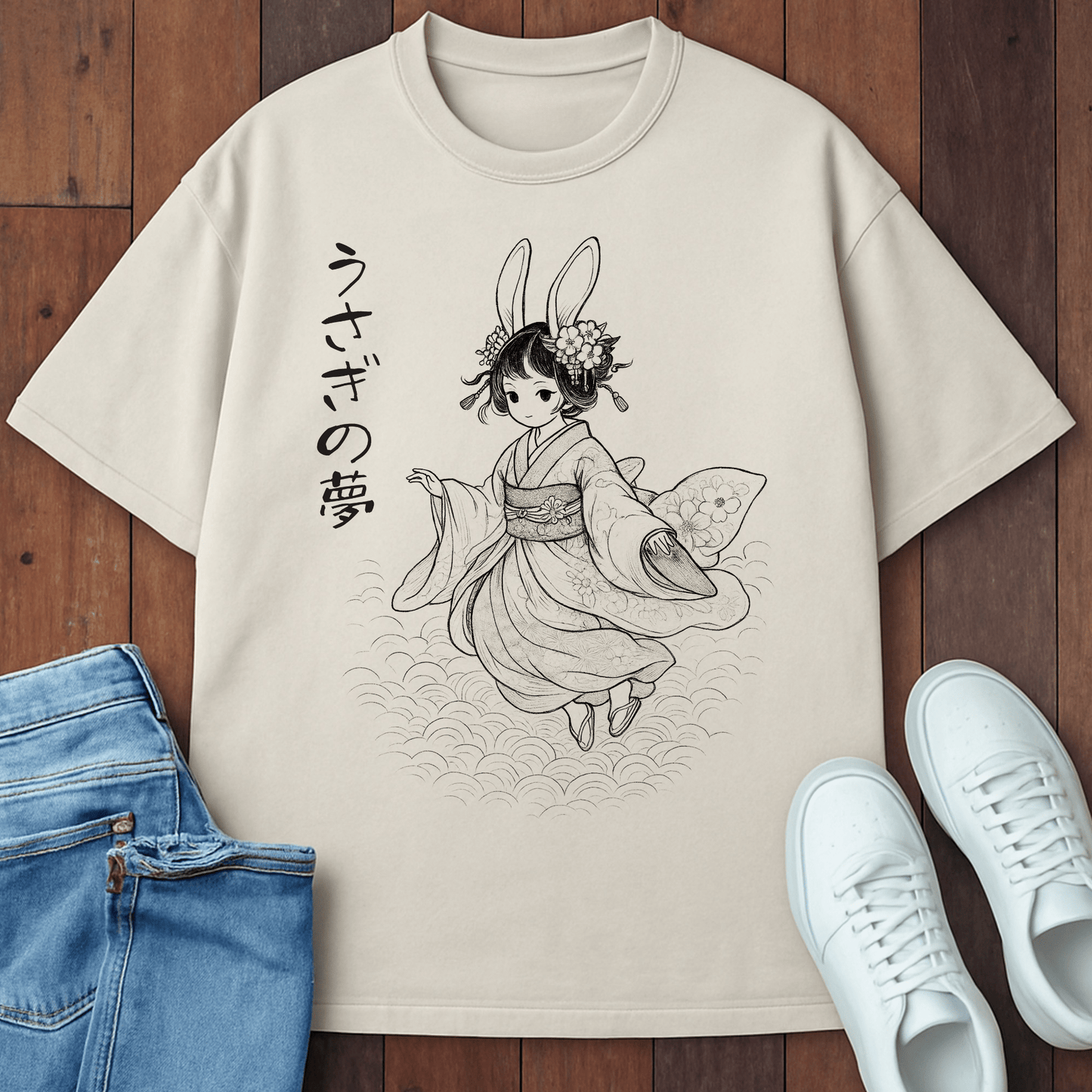 Bunny Dream T-Shirt Ivory / S 11750362468737363471 T-Shirt