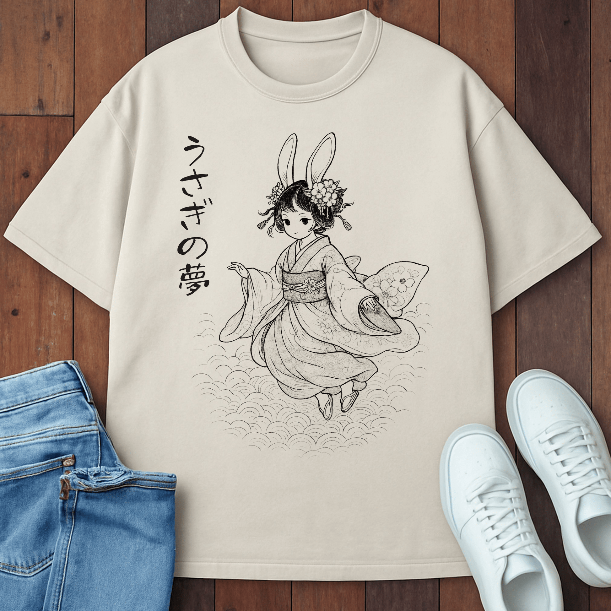 Bunny Dream T-Shirt Ivory / S 11750362468737363471 T-Shirt