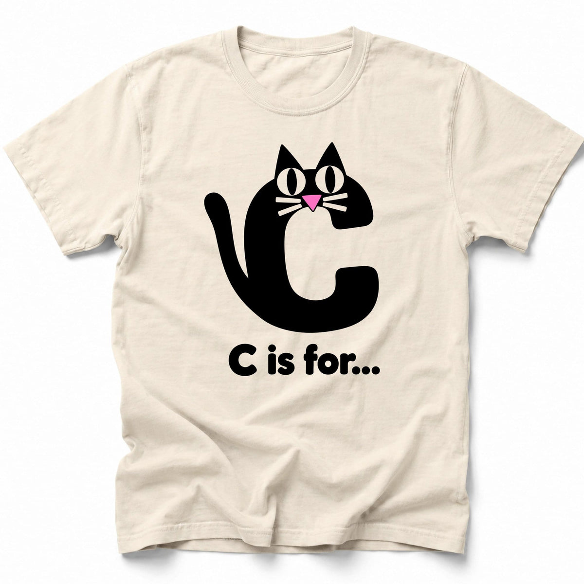 C is For T-Shirt Ivory / S 24333044847892882159 T-Shirt