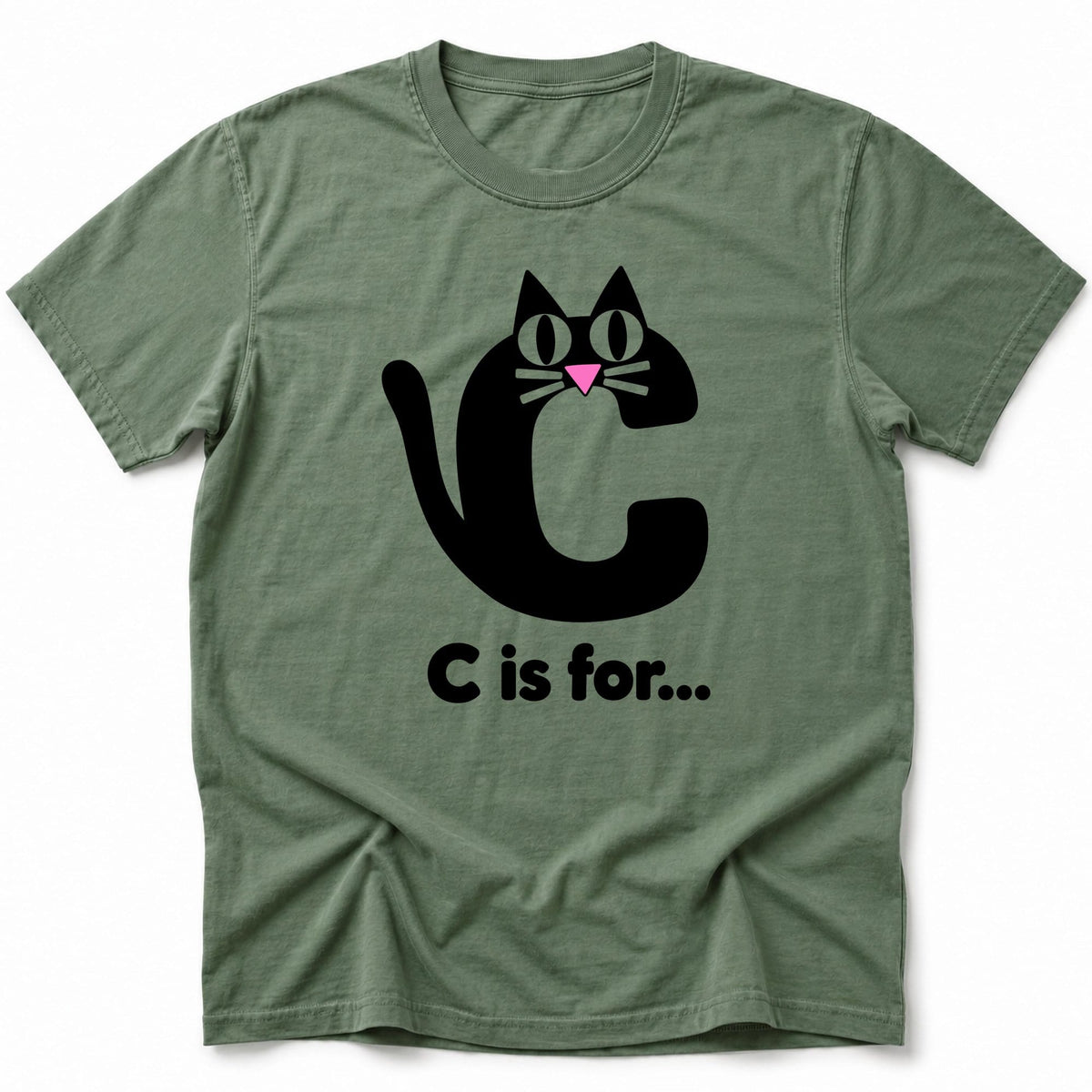 C is For T-Shirt Moss / S 21027342846184267976 T-Shirt