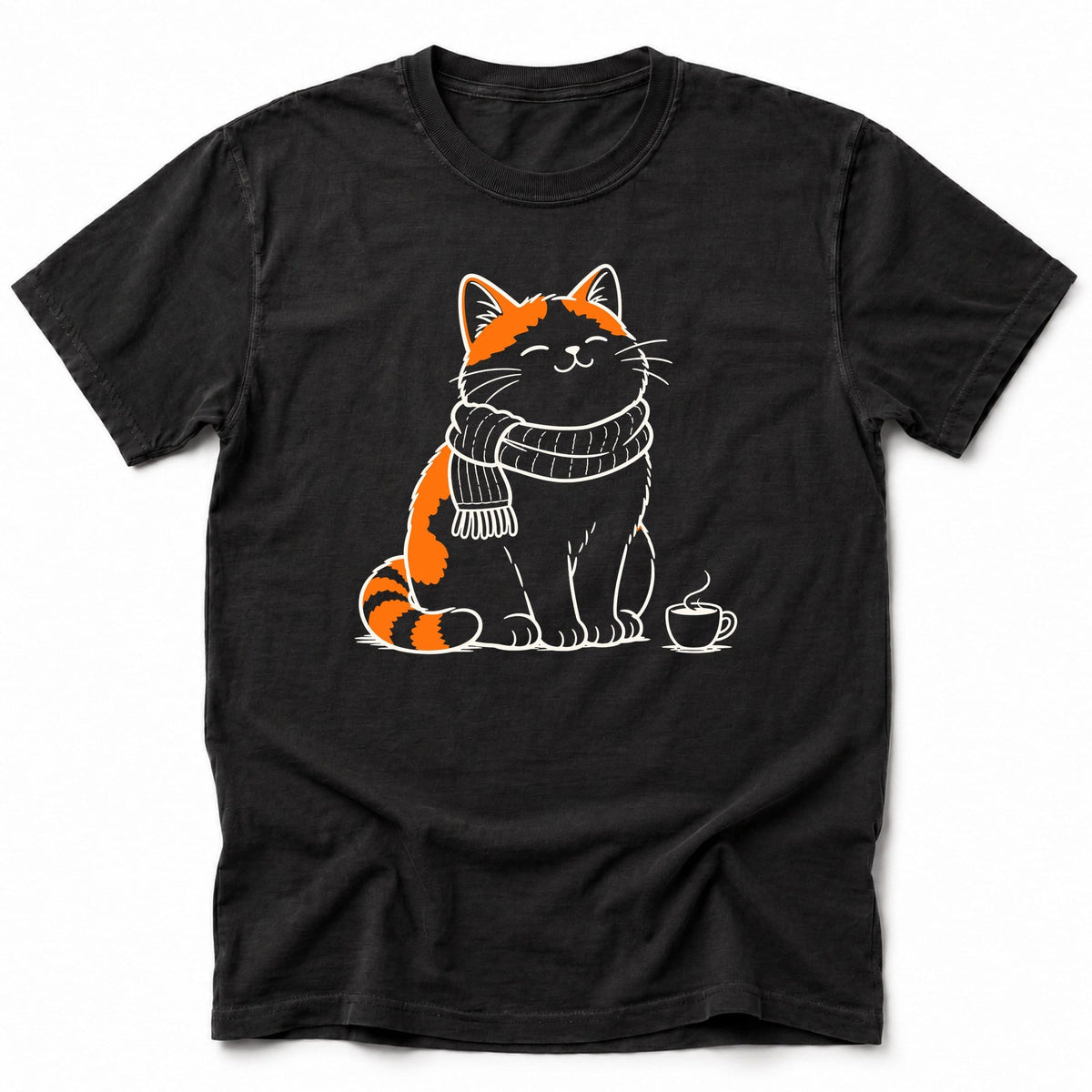 Cafe Cuddle T-Shirt Black / S 28247154453770695989 T-Shirt