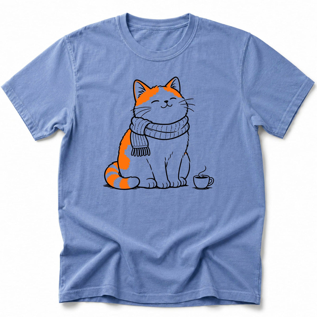 Cafe Cuddle T-Shirt Blue Jean / S 15159067250986225856 T-Shirt