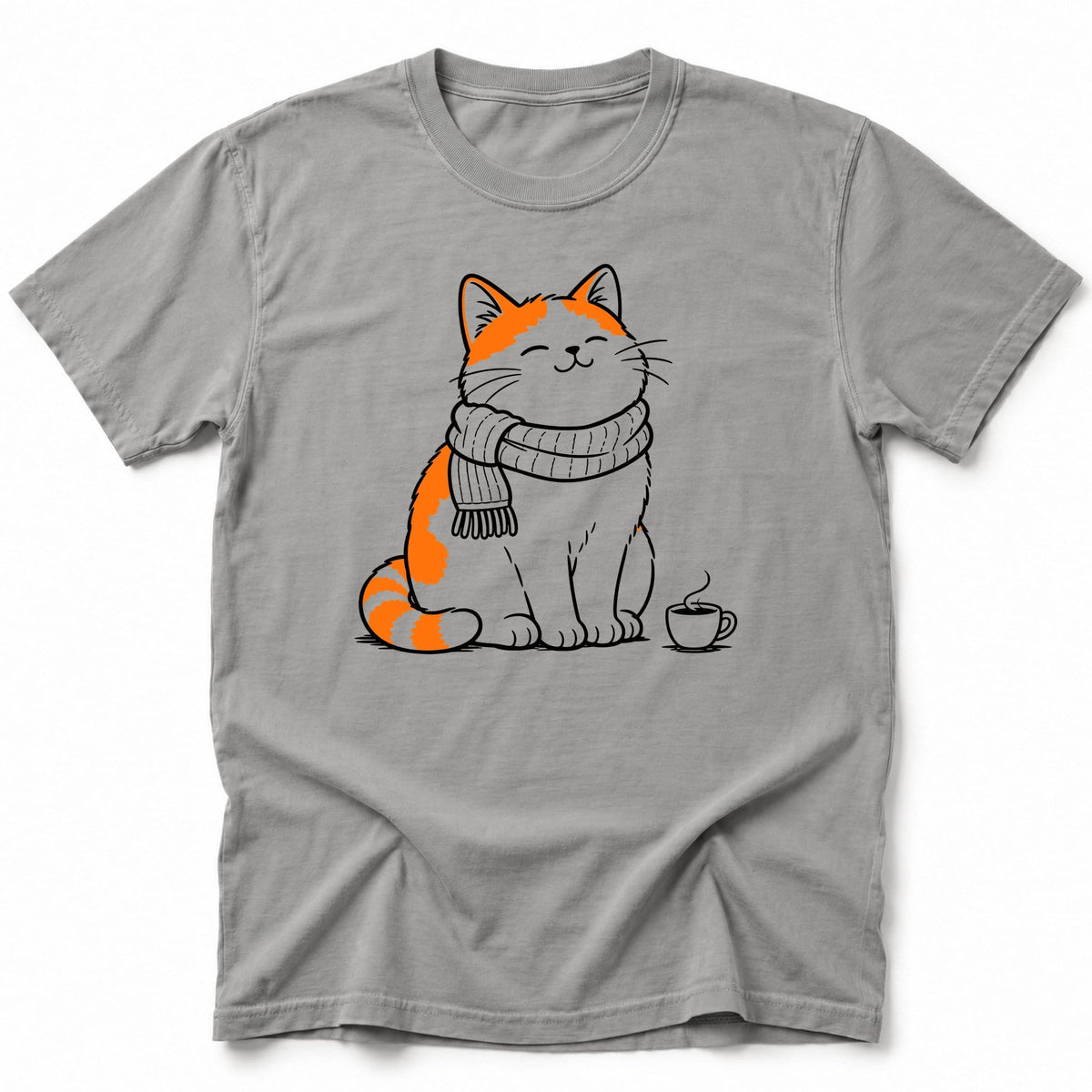 Cafe Cuddle T-Shirt Grey / S 29403122560052441177 T-Shirt