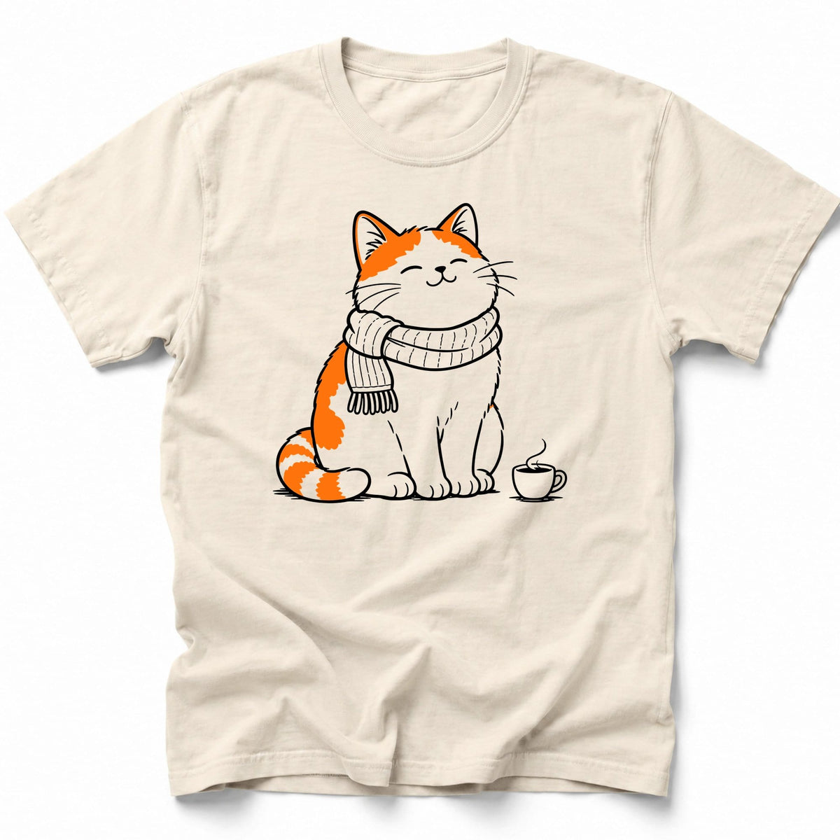 Cafe Cuddle T-Shirt Ivory / S 11366278916145292032 T-Shirt
