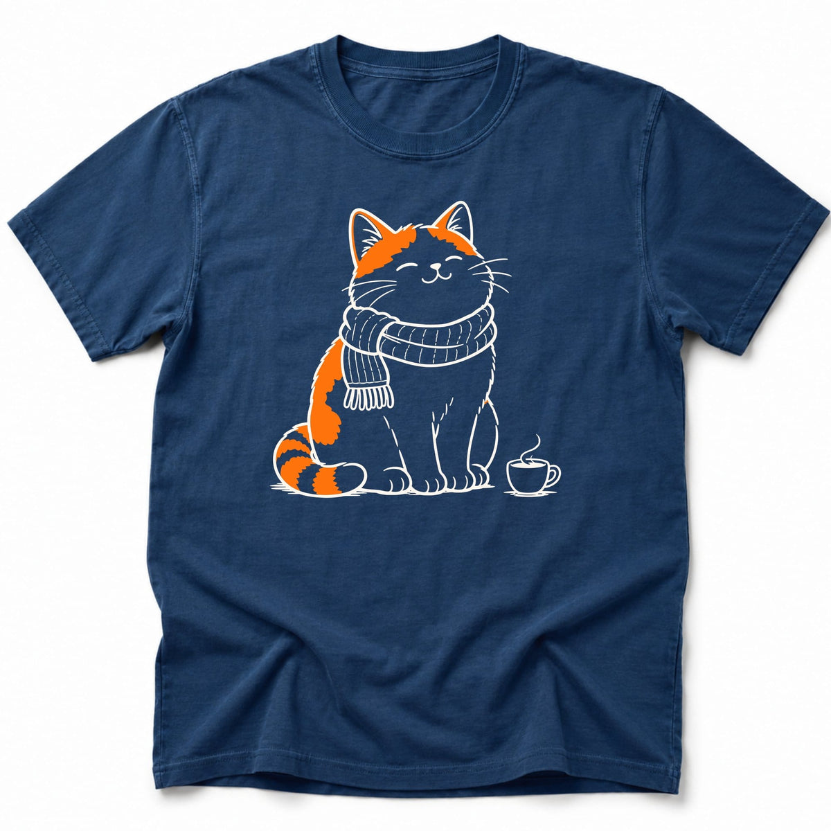 Cafe Cuddle T-Shirt Navy / S 17585105957598262762 T-Shirt