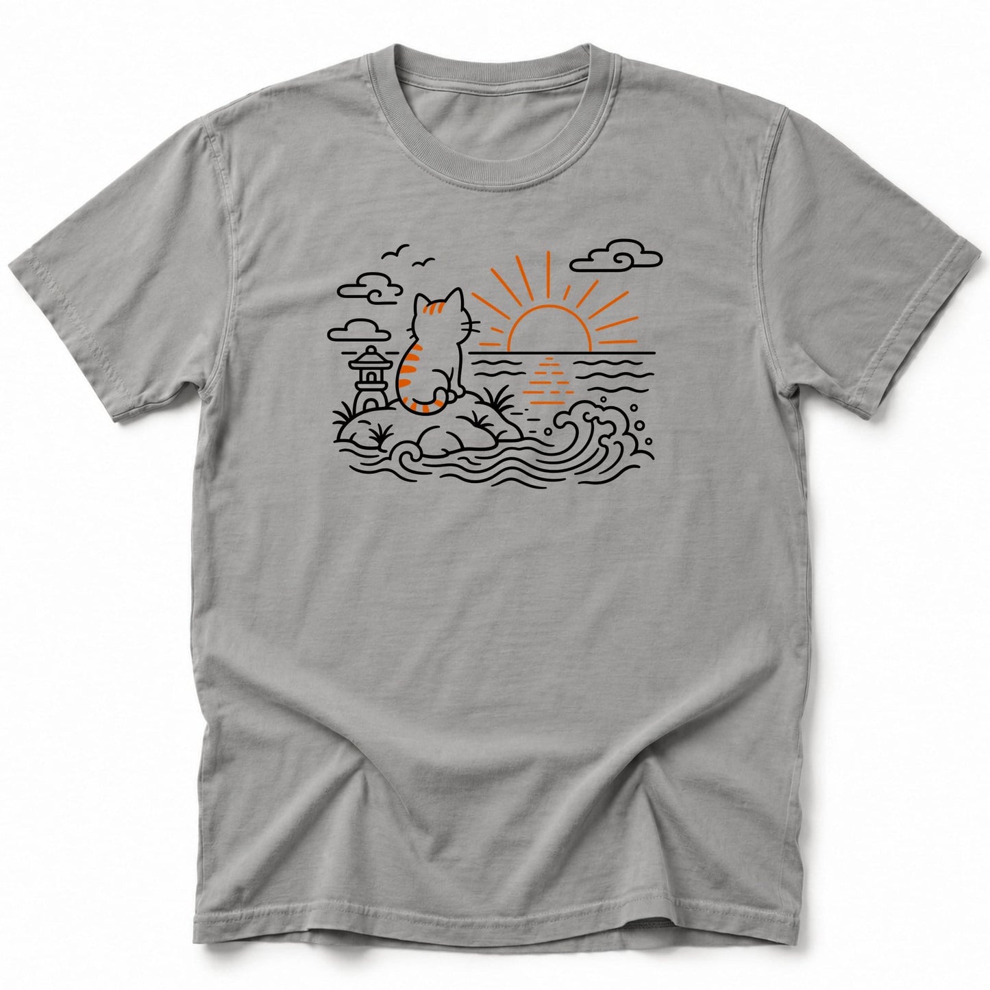 Calm Nya T-Shirt Grey / S 44125837797575751995 T-Shirt