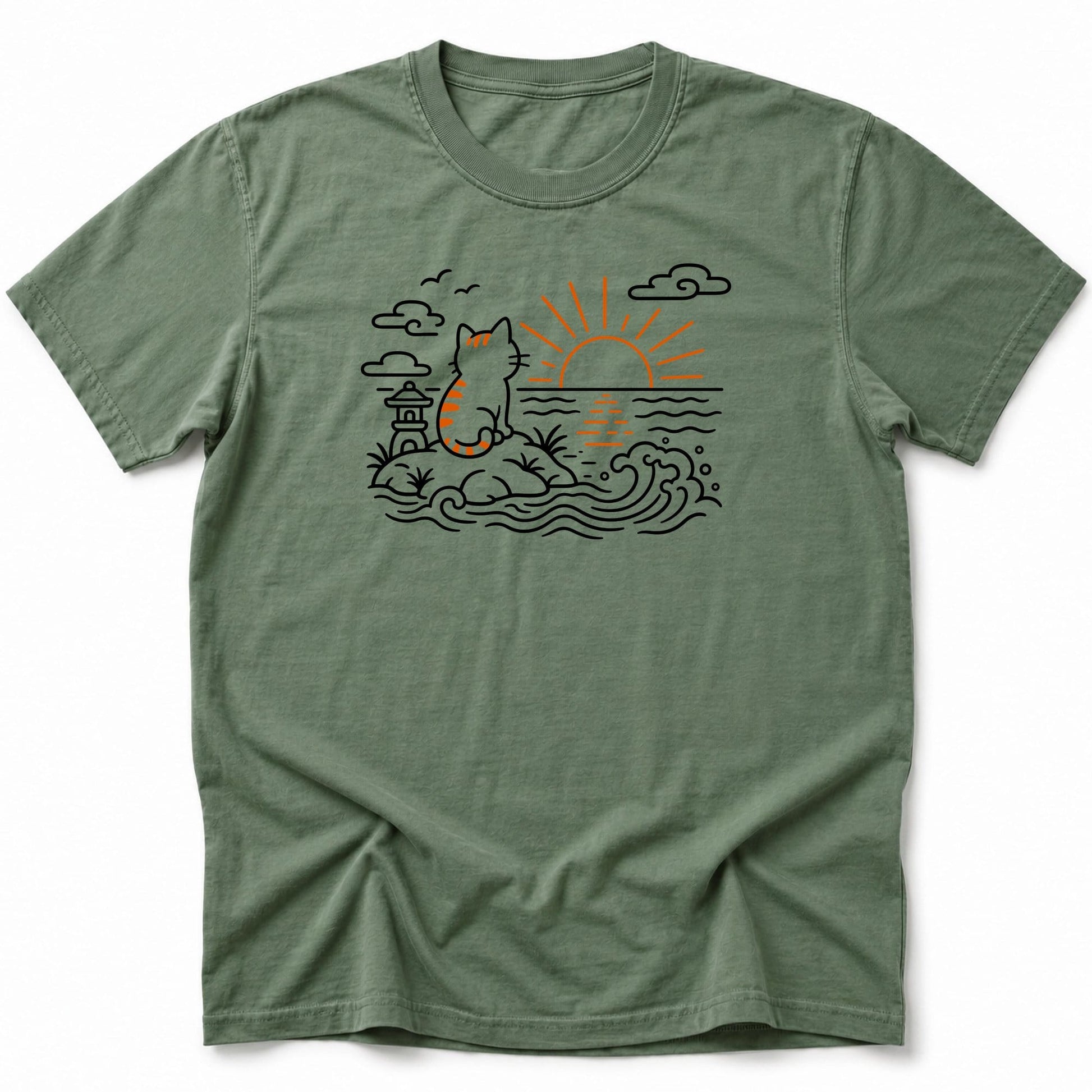 Calm Nya T-Shirt Moss / S 30101499545902638180 T-Shirt