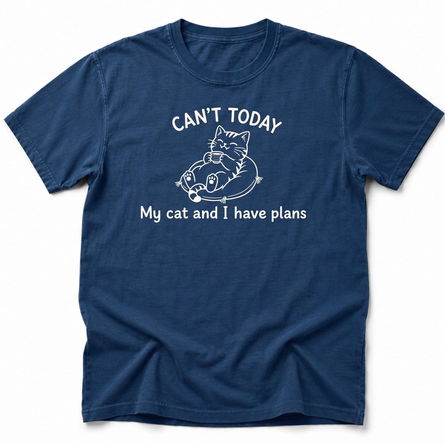 Can't Today T-Shirt Navy / S 20856037139625149896 T-Shirt