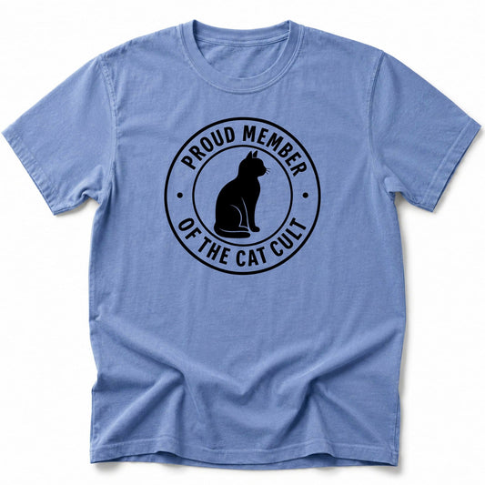 Cat Cult T-Shirt Blue Jean / S 32836034987501123539 T-Shirt