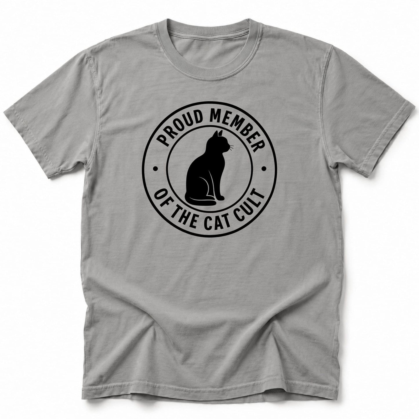 Cat Cult T-Shirt Grey / S 31669126633581719295 T-Shirt