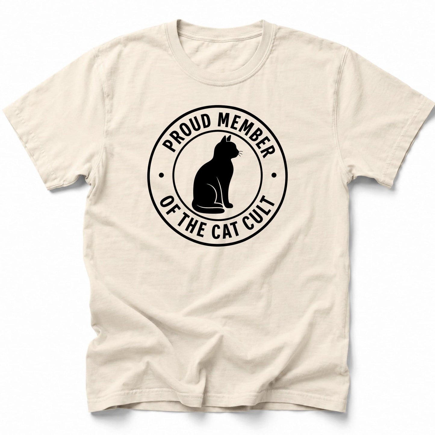 Cat Cult T-Shirt Ivory / S 20157176162587515693 T-Shirt