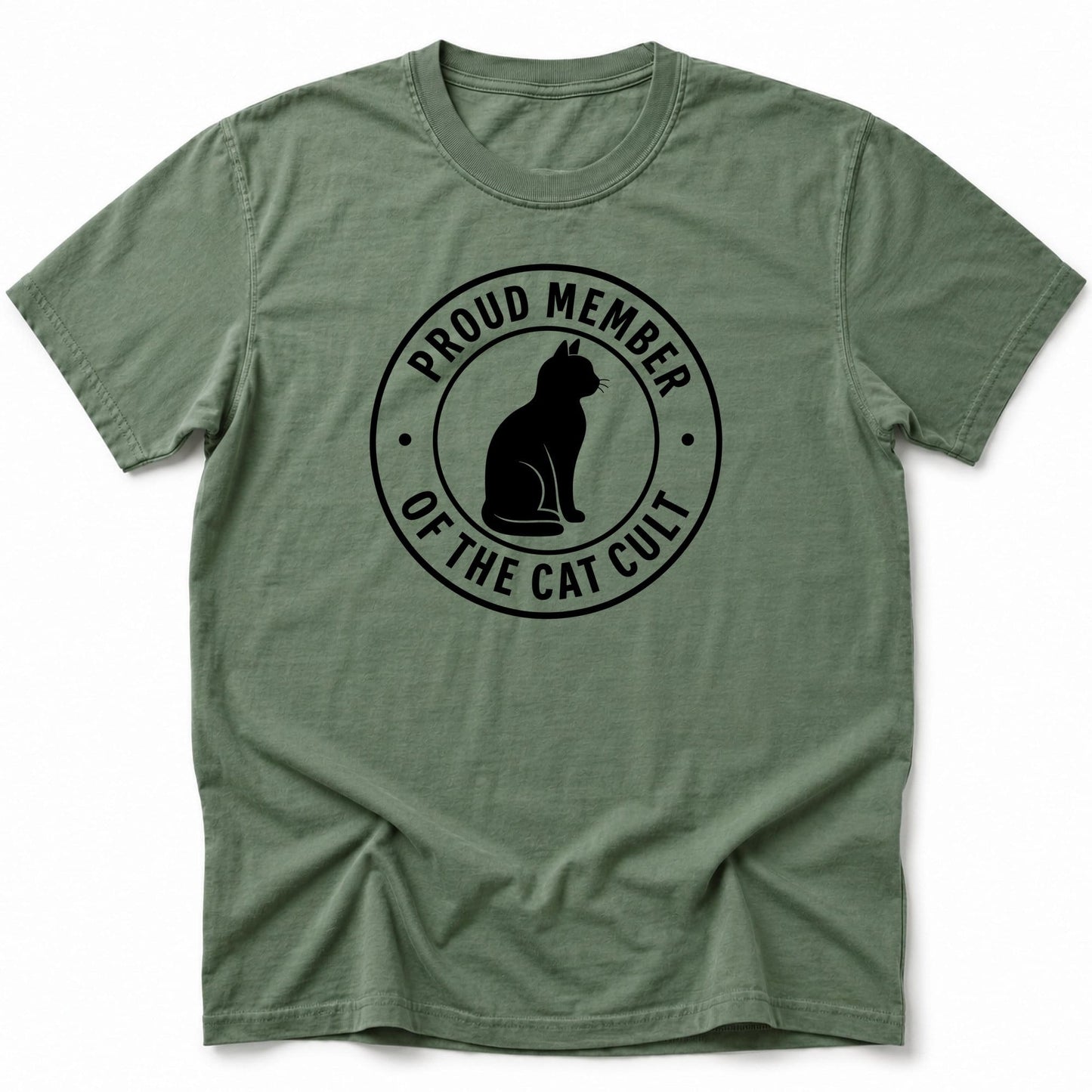 Cat Cult T-Shirt Moss / S 23149851006623595394 T-Shirt