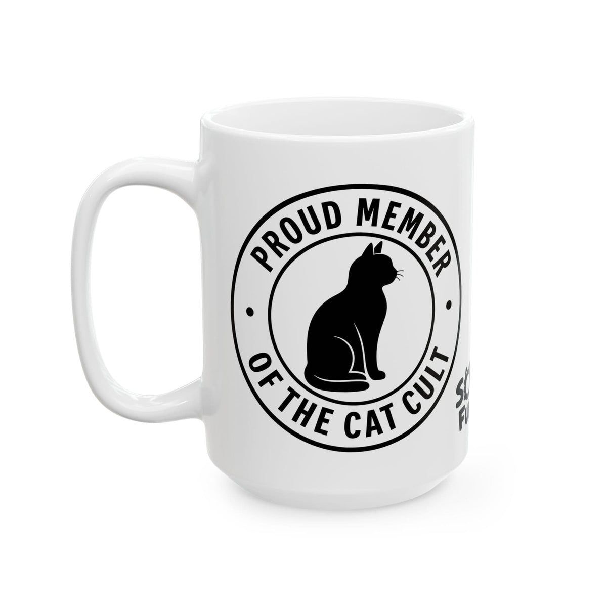 Cat Cult White Mug (15oz) 15oz 21196851364035428594 Mug
