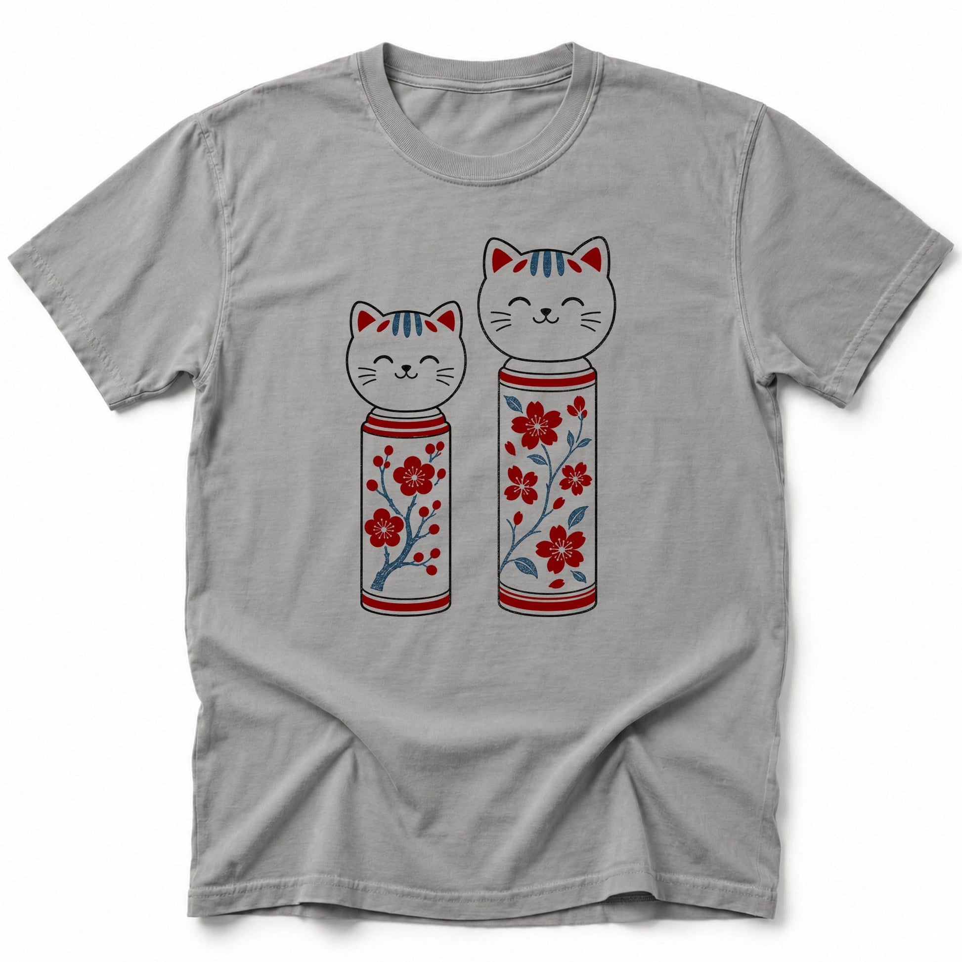 Cat Doll T-Shirt Grey / S 29885574531928191985 T-Shirt