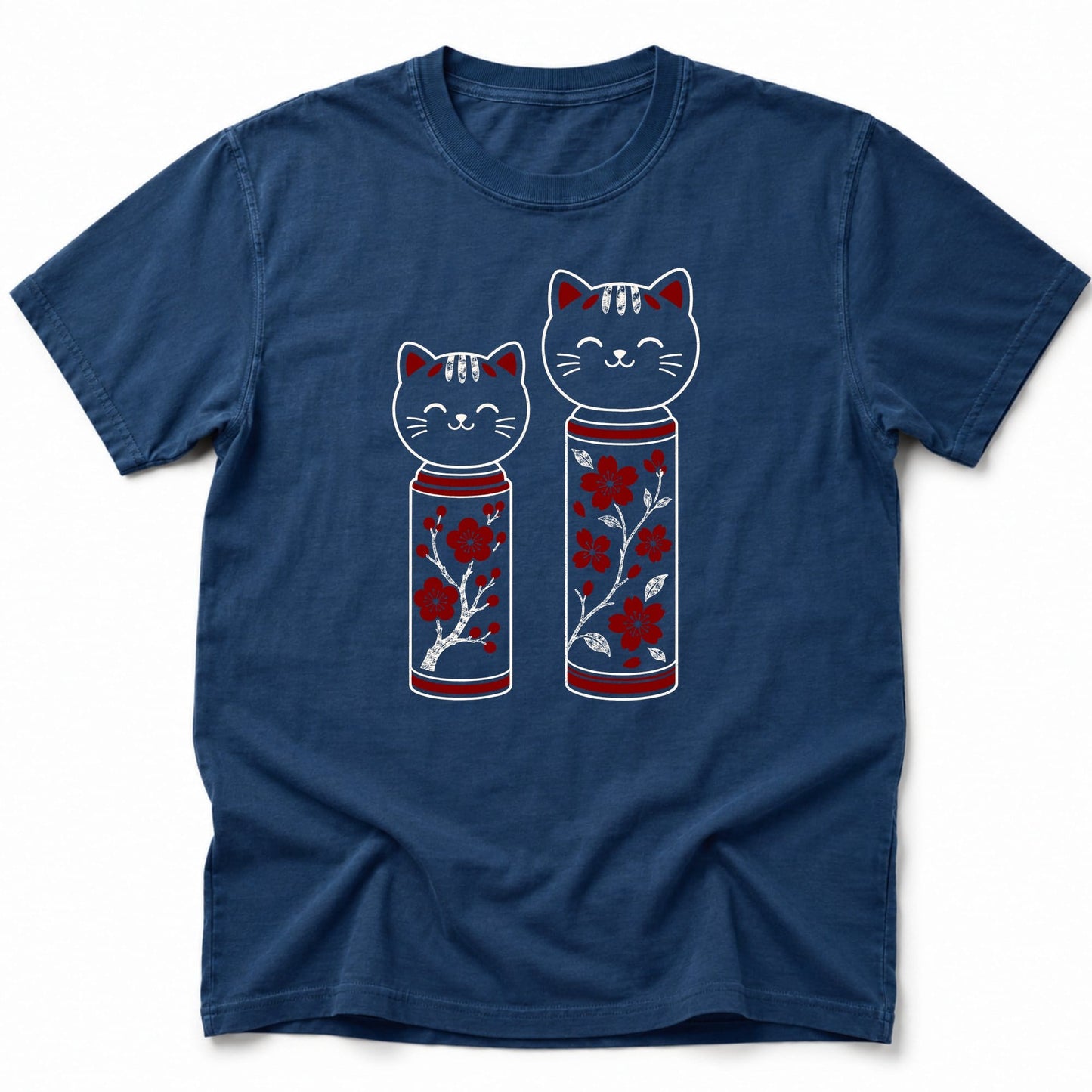 Cat Doll T-Shirt Navy / S 31829935228077969996 T-Shirt