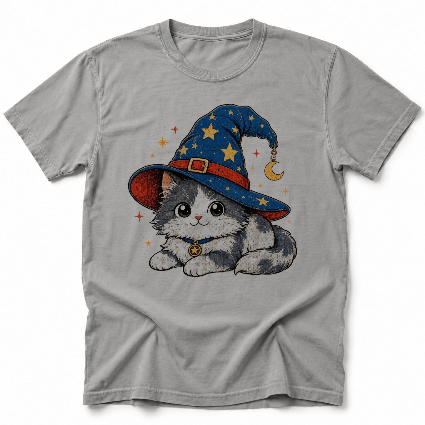 Cat Familiar T-Shirt Grey / S 19299783467212376559 T-Shirt