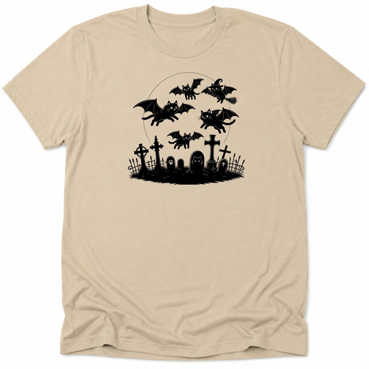 Cat Flight Everyday Softstyle Tee Sand / S 22324665909917834894 T-Shirt