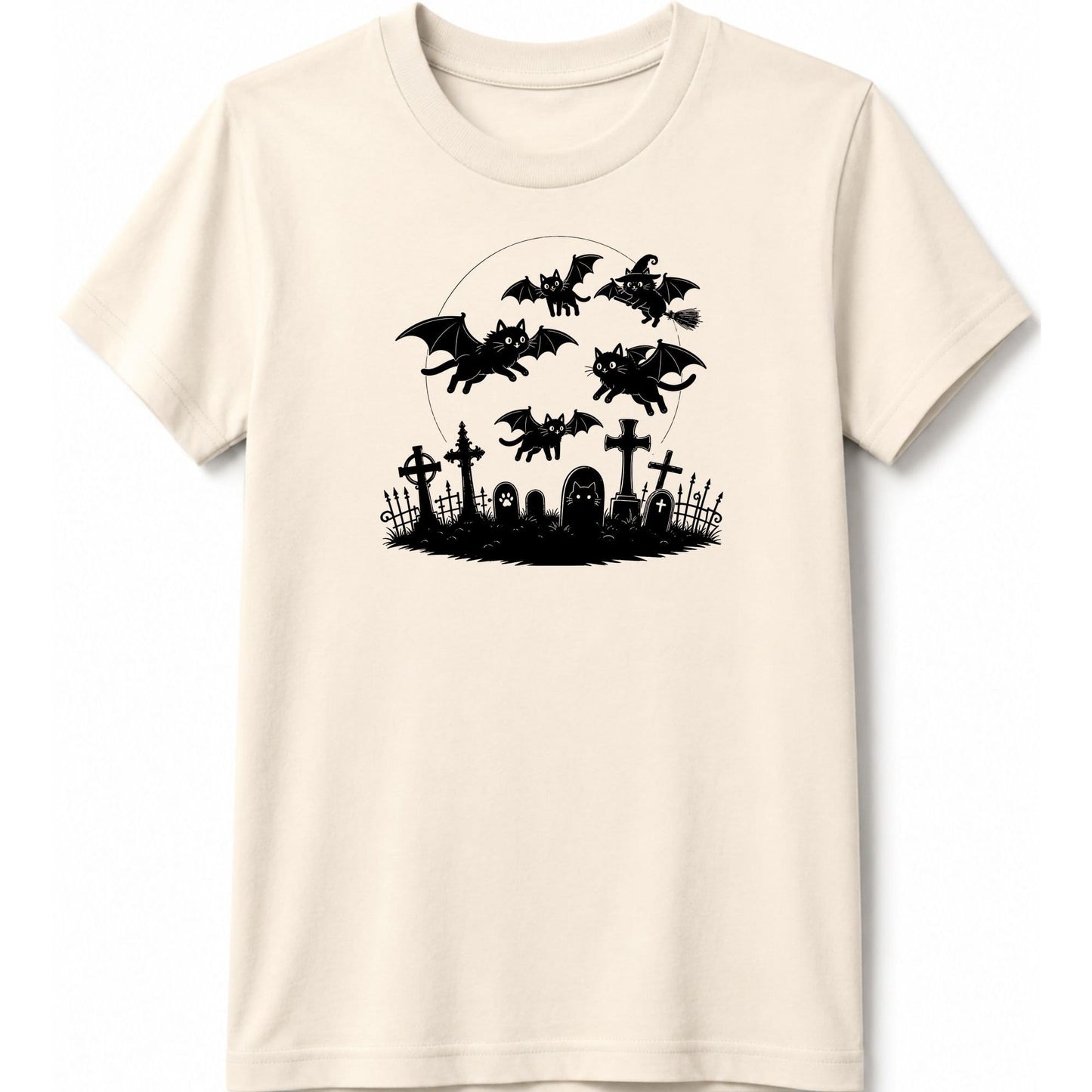 Cat Flight Kids Tee S / Natural 33863427006232126506 Kids clothes