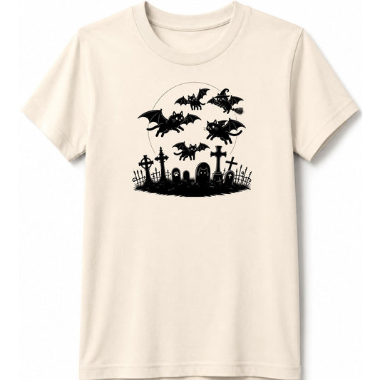 Cat Flight Kids Tee S / Natural 33863427006232126506 Kids clothes