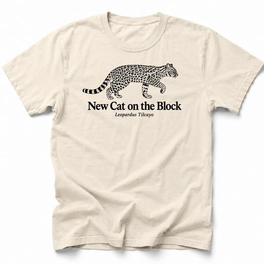 Cat on the Block T-Shirt Ivory / S 10856600009753523480 T-Shirt