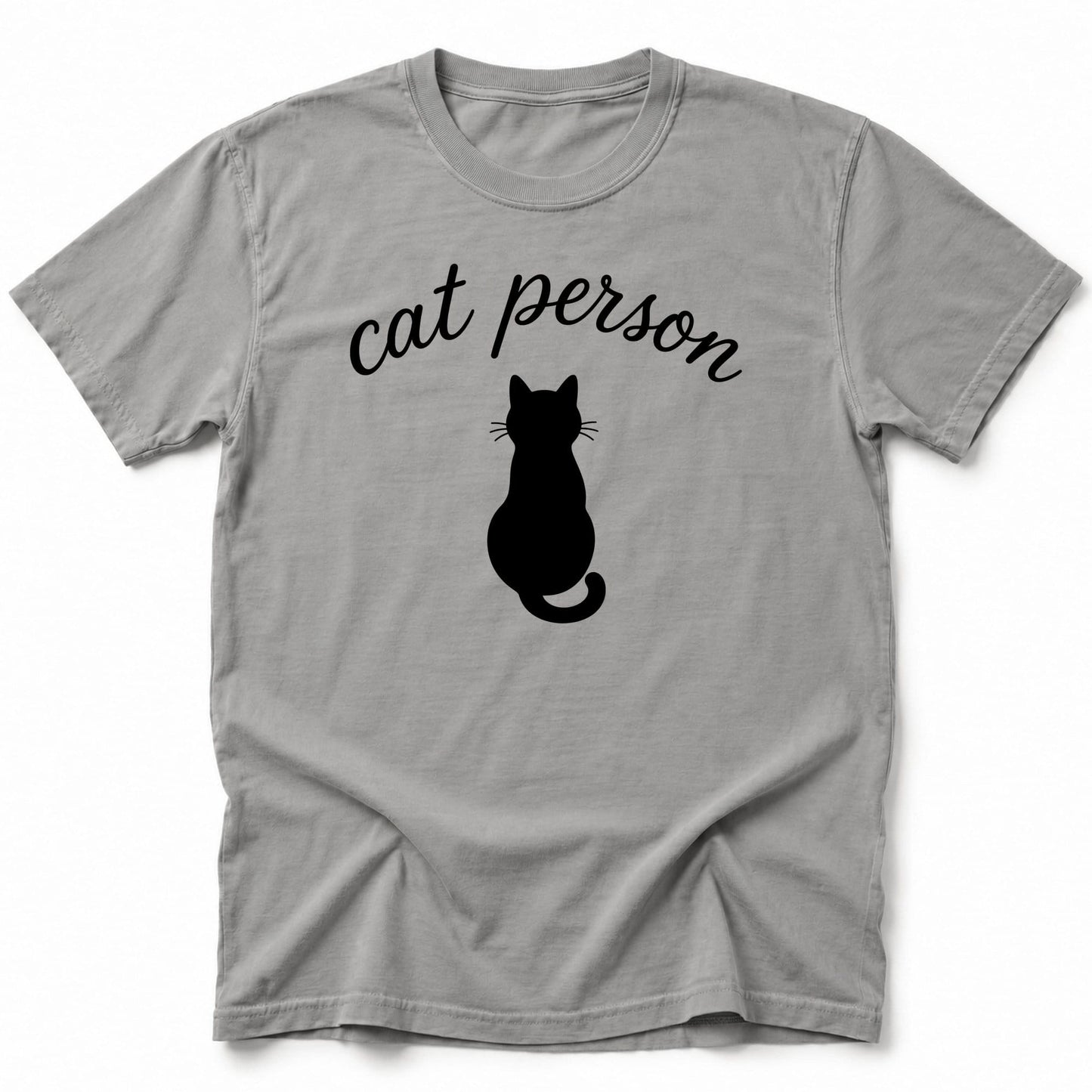 Cat Person T-Shirt Grey / S 25868229799371047854 T-Shirt