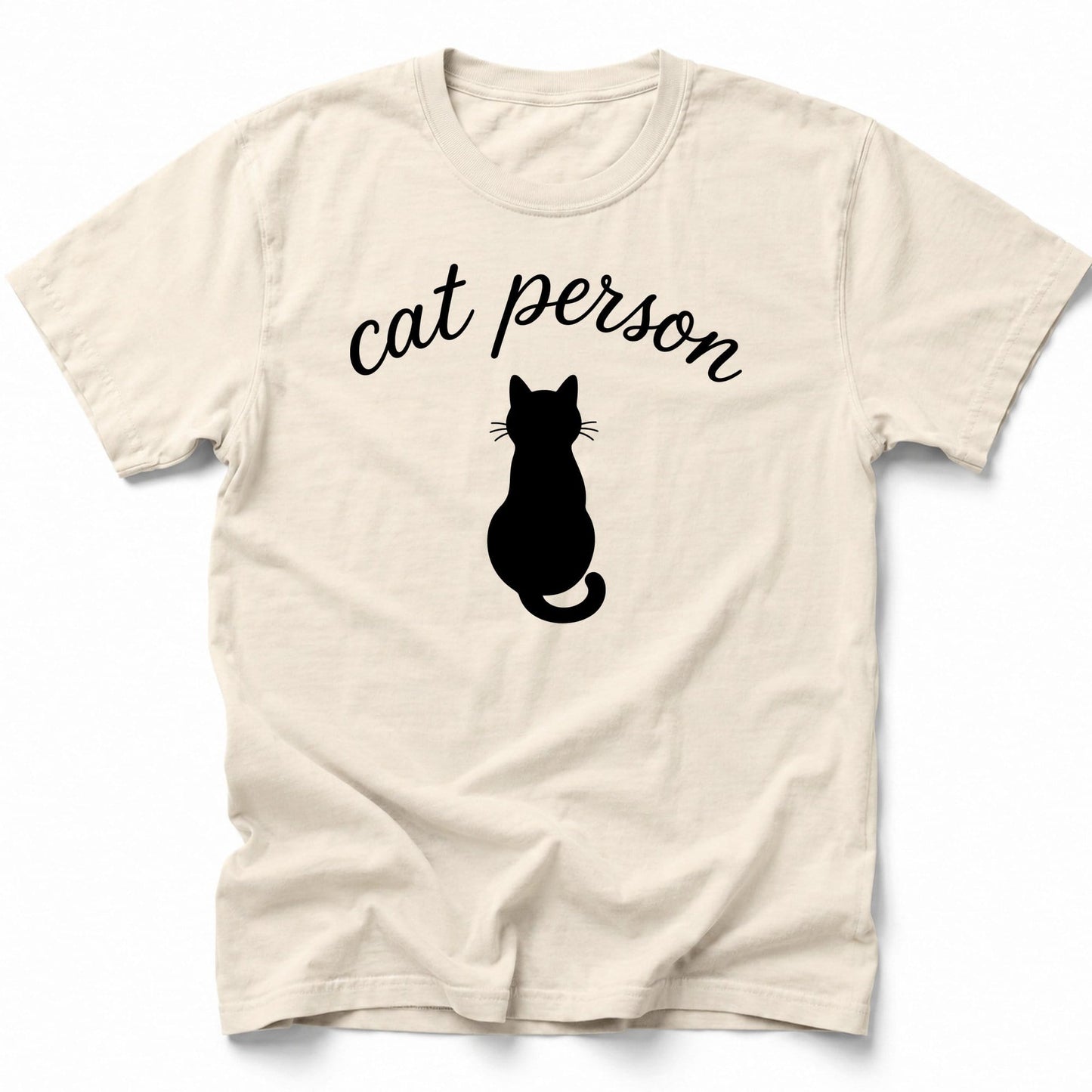Cat Person T-Shirt Ivory / S 23089190525847895565 T-Shirt