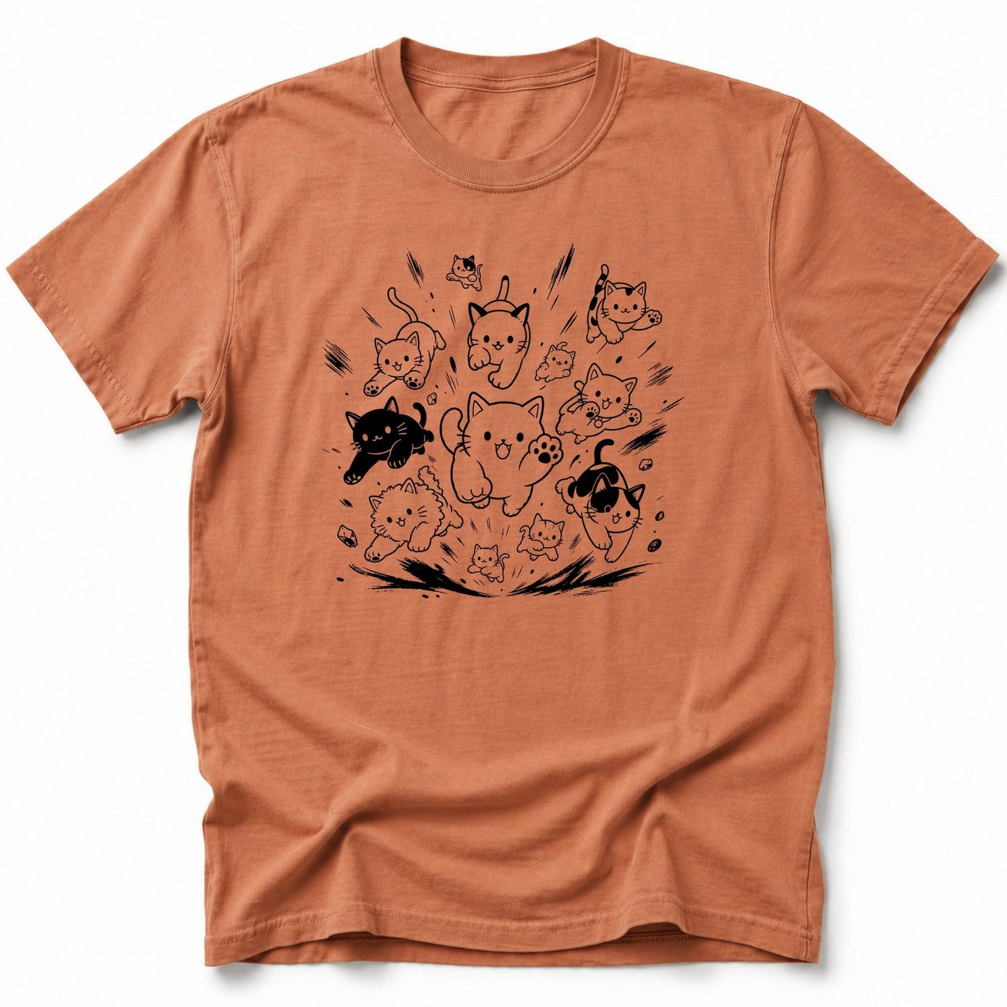 Cat Rush T-Shirt Yam / S 14593330596829939705 T-Shirt